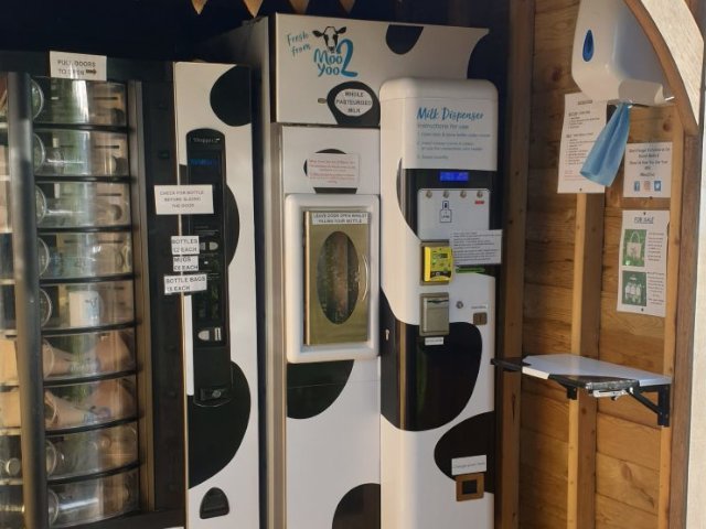 Everything you need to know about investing in milk vending machines.